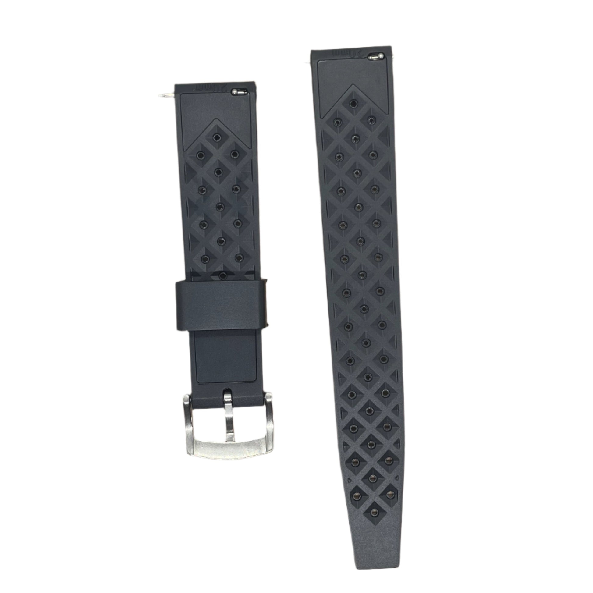 Tropic Style Rubber Strap – 20mm with Quick Release - Suparv