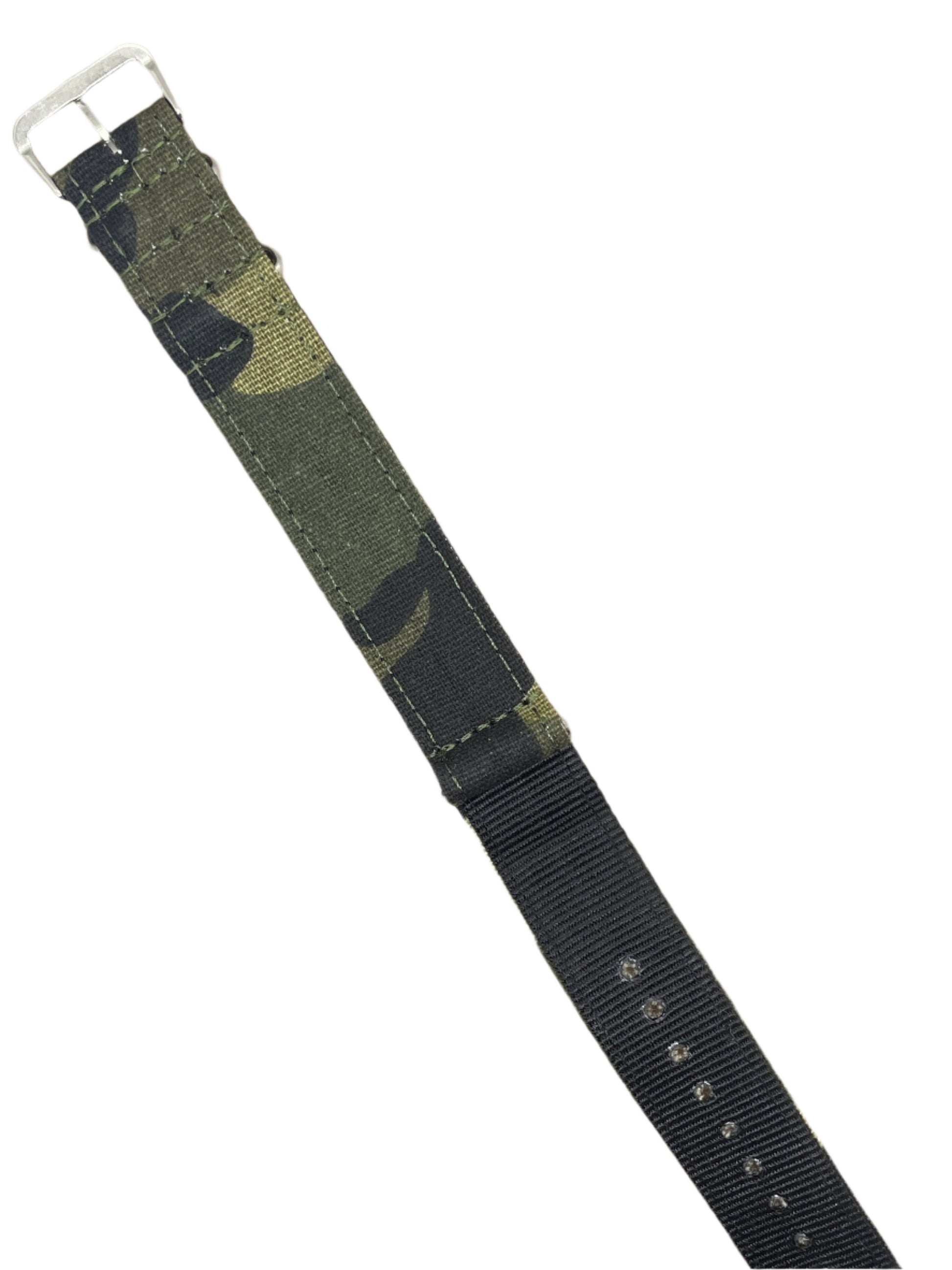 Camouflage Fabric NATO Strap – Sizes 18mm / 20mm / 22mm - Suparv
