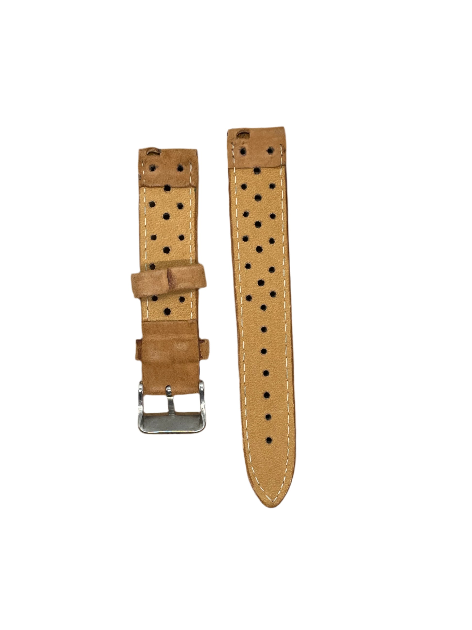 18mm Affordable Suede Rally Strap – Classic Motorsport-Inspired Style - Suparv