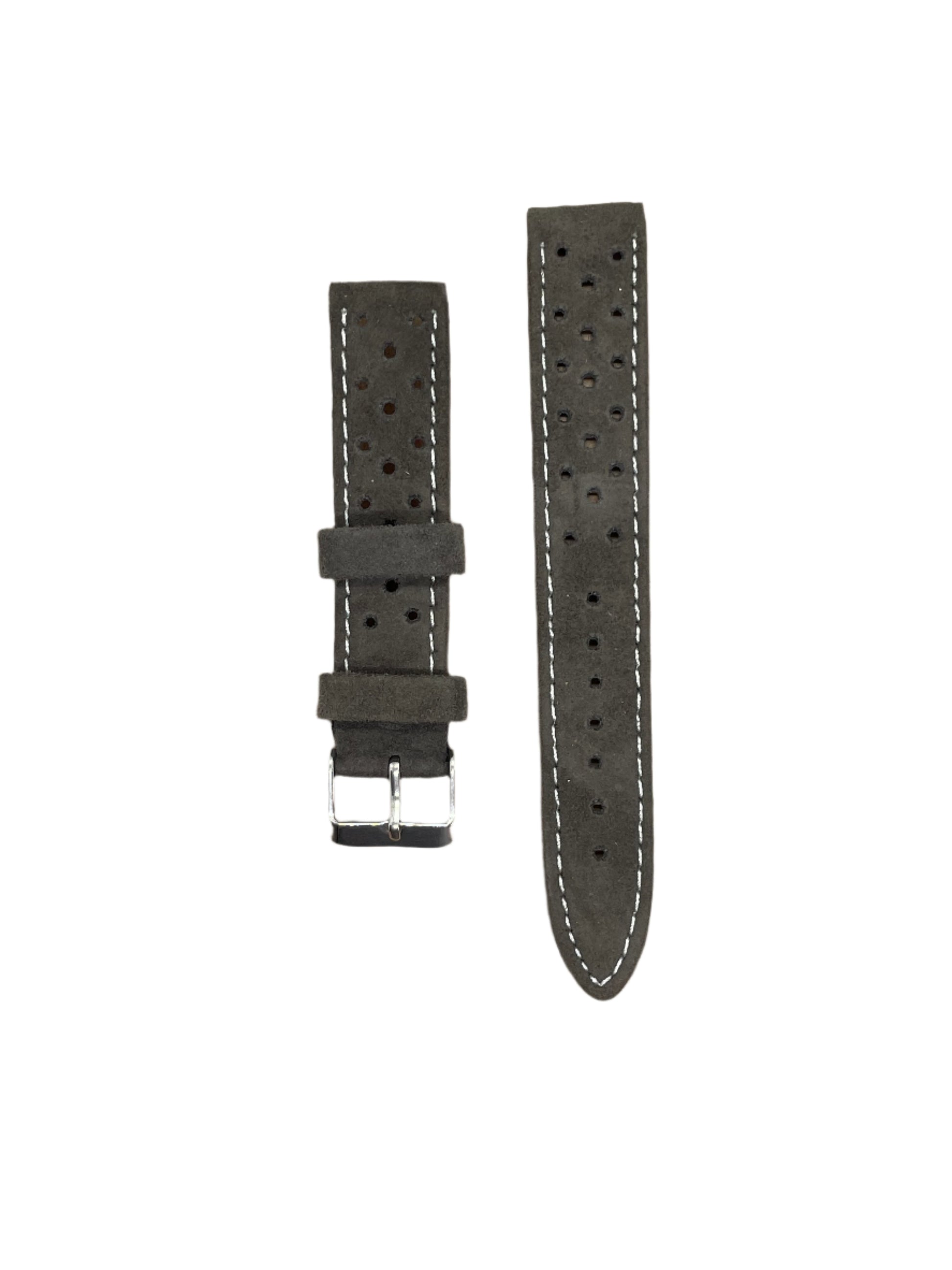 18mm Affordable Suede Rally Strap – Classic Motorsport-Inspired Style - Suparv