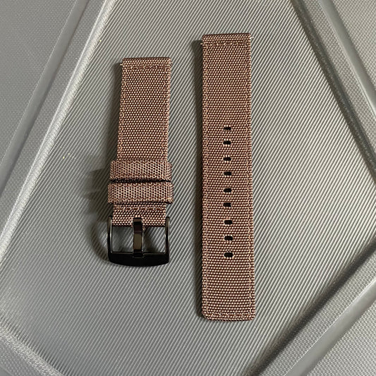20mm / 22mm 2-Piece Nylon Strap – Solid Colors with Quick Release
