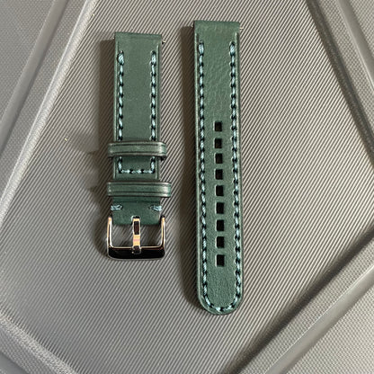 20 mm Italian Premium Leather Watch Strap with Quick Release – Classic & Elegant Design