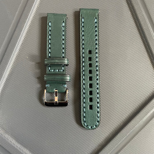 20 mm Italian Premium Leather Watch Strap with Quick Release – Classic & Elegant Design